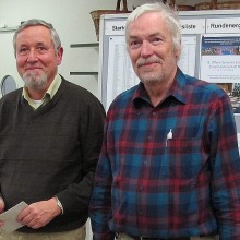 Jürgen Armbrüster und Knut Andersen (SF Buer)