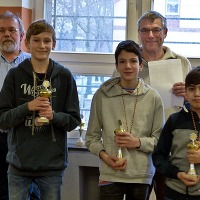 Siegereehrung U14