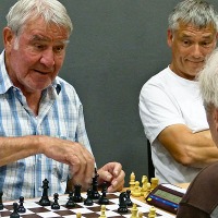 Sommerschach: Willy und Bernd Rosen