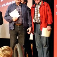Rang 1 und 2 bei den Senioren: Willy Rosen und Jurij Vasiljev