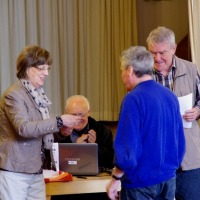 Preisverleihung an Mitorganisator Friedrich Dicks