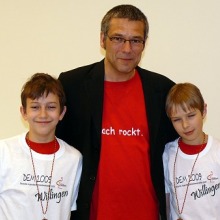 Patrick, Bernd und Anna