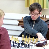 Max spielt Evansgambit