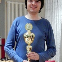 Jan Dette mit Pokal