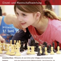 Flyer Grundschulturnier 2015