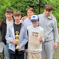 SFK-U16 bei der Siegerehrung