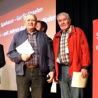 Rang 1 und 2 bei den Senioren: Willy Rosen und Jurij Vasiljev