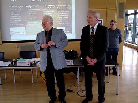 Werner Nautsch und Dr. Bäumer (Ruhrverband)