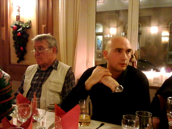 Willy Rosen (l) und Martin Senff